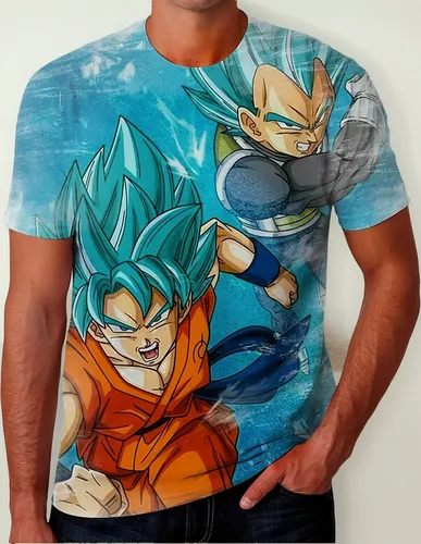 Camiseta - Goku Blue